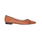 Ariri Brown Leather Ballerinas – Comfort Flat