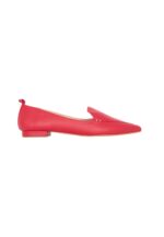 Butiá Red Leather Ballerinas – Pointed-Toe Flat - Image 7