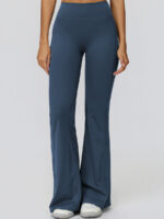 Flare & Gather High-Waist Pants