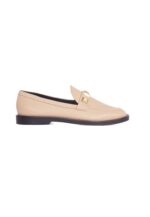 Caetê Calf Beige Leather Loafers - Image 4