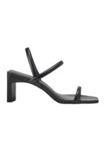 Palmito Goat Black Leather Sandals – 6.5cm Block Heel Open Toe - Image 9