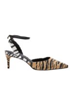 Jaborandi Animal Print Calf Leather Heels – 6.5cm Strappy Pointed - Image 7