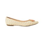 Corobá Raffia Leather Ballerinas
