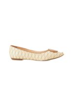 Corobá Raffia Leather Ballerinas - Natural - Image 7