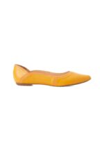 Pitanga Yellow Leather Ballerinas - Image 7