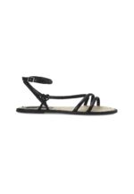 Angico Black Leather Strappy Flat (Copy) - Image 9