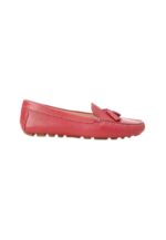 Caviúna Pink Calf Leather Tassel Loafers – Flat - Image 8