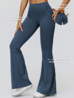 Flare & Gather High-Waist Pants - Image 2