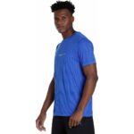 Men’s Short Sleeve T-Shirt Puma Run Favorite Logo Blue - Image 13