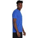 Men’s Short Sleeve T-Shirt Puma Run Favorite Logo Blue - Image 12
