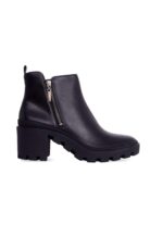 Sophora Goat Leather Ankle Boots – 9cm Round-Toe Block Heel - Image 8