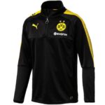 Borussia Dortmund Black Training Technical Soccer Tracksuit 2017/18 - Puma - Image 2