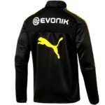 Borussia Dortmund Black Training Technical Soccer Tracksuit 2017/18 - Puma - Image 3