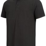 Nitras Safety Polo Shirt Motion Tex Light Polo Shirt Size XXL Black Nitras Motion Tex Light
