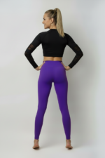RAINY - LILA magas derekú fitness leggings - Image 5