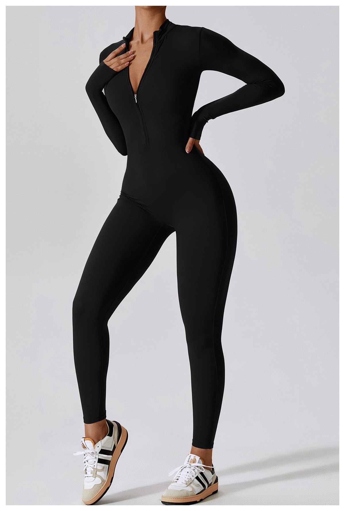 O1CN01w5YUOm1kImv1LhJ1g__3094914661-0-cib_eefafef3-709d-476c-a81b-abef4f4f6556.jpg Cover Me Up Jumpsuit - Image 1
