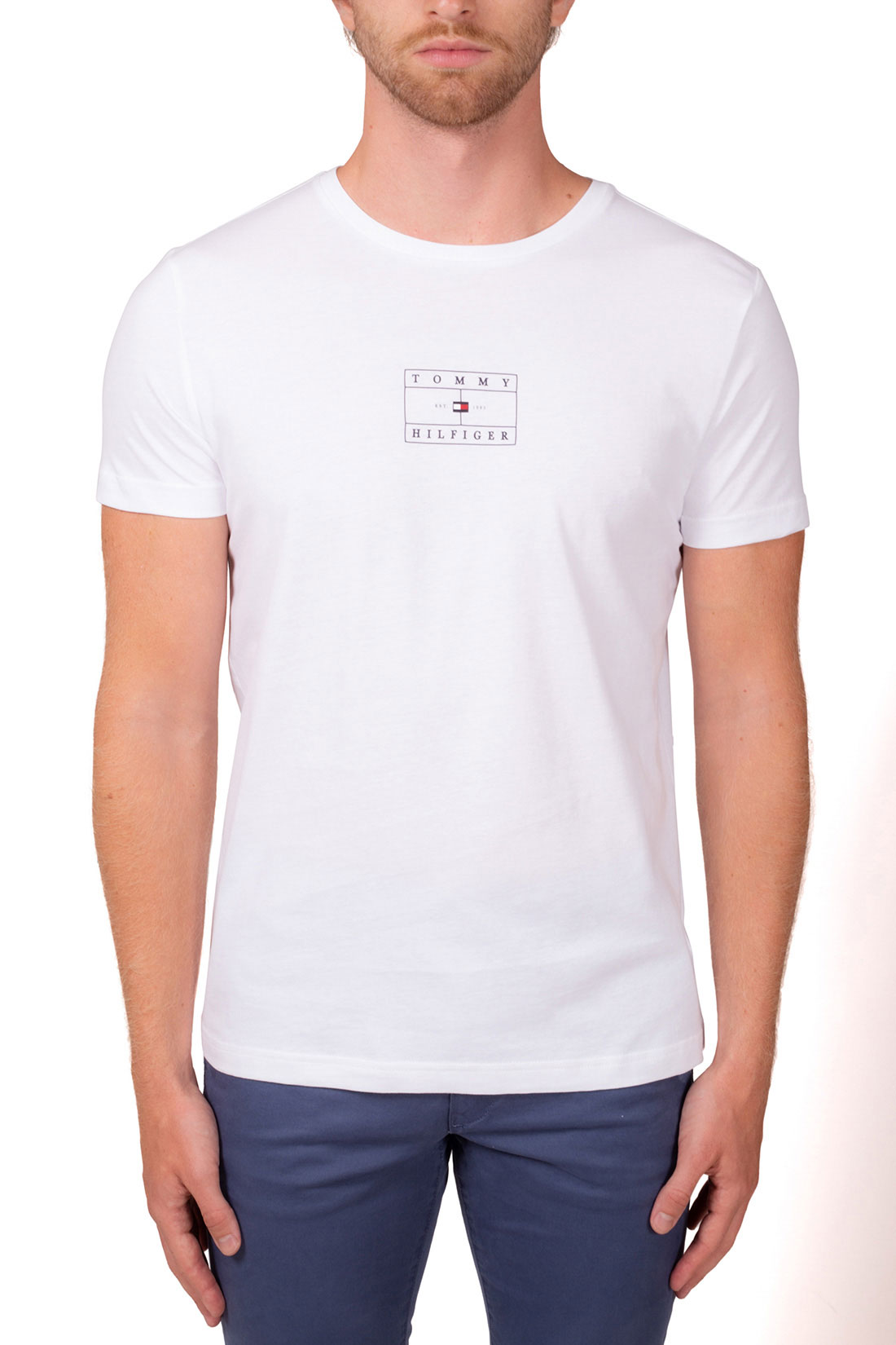 TOMMY HILFIGER - Men's regular flag T-shirt  - Size XL - Image 13