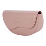 RB1027AZ  | Borsa Donna a Bandoliera stondata in Vera Pelle Made in Italy. Tracolla removibile e regolabile in pelle. Accessori Nickel Lucido - Colore Rosa Antico - Dimensioni: cm 25 x 15 x 9 - Image 3