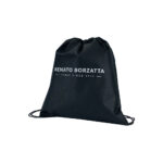 RB2003D | Genuine full-grain leather shoulder/wrist bag, dollar/light grain. Removable shoulder strap and handle. Blue color. Dimensions: 22 x 14 x 2.5 cm. Packaging: Non-Woven Fabric Bag - Image 4