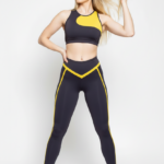 AZUR-03/15 sötétszürke sport top