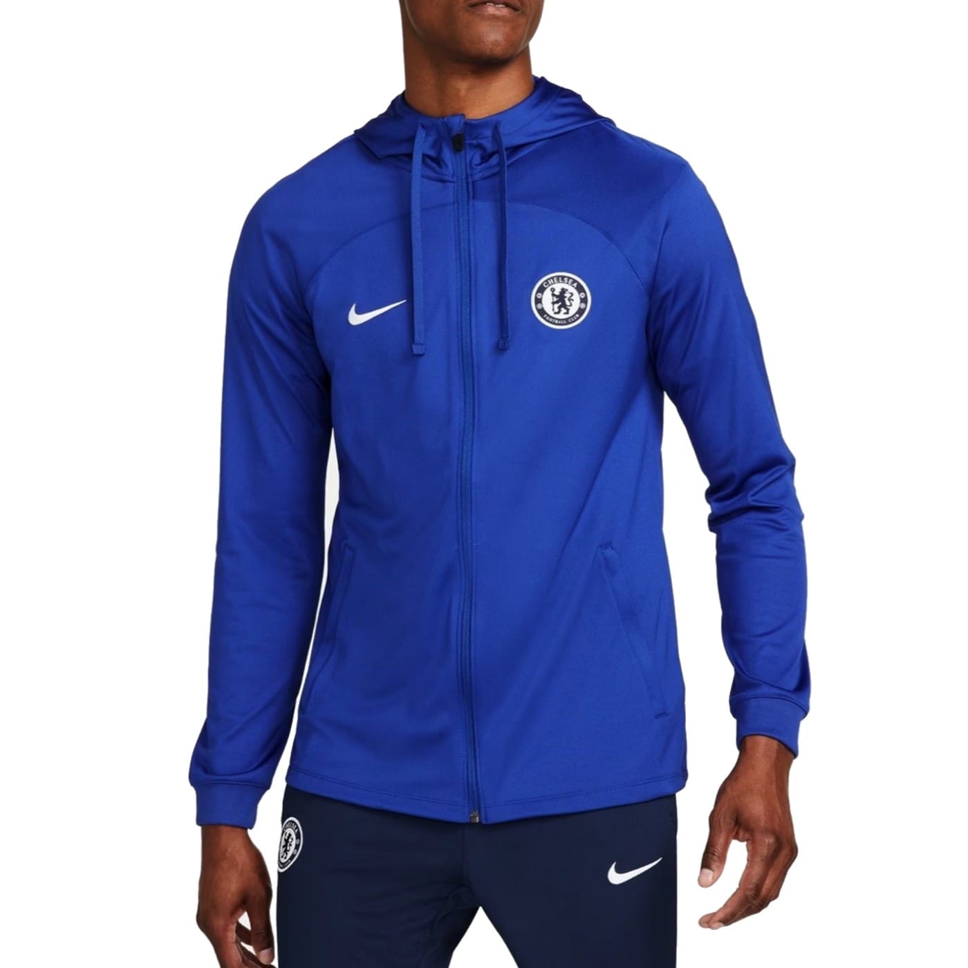 Chelsea FC hooded presentation tracksuit 2022/23 - Nike - Image 1