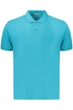 COVERI MOVING MEN'S SHORT-SLEEVE POLO SHIRT, BLUE