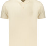 COVERI MOVING MEN'S SHORT-SLEEVE POLO SHIRT, BEIGE