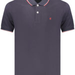 COVERI MOVING MEN'S SHORT-SLEEVE POLO SHIRT, BLUE