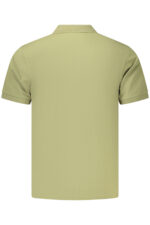 COVERI MOVING MEN'S SHORT-SLEEVE POLO SHIRT, GREEN - Image 2