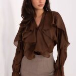 Long sleeve shirt model 218415 Rue Paris