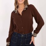Long sleeve shirt model 221990 Italy Moda
