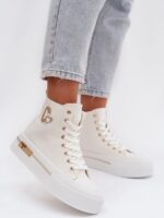 Platform sneakers model 223604 Step in style