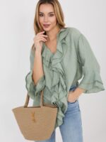 Long sleeve shirt model 225521 Italy Moda - Image 4
