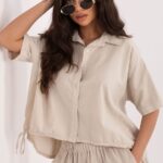 Short sleeve shirt model 226019 Italy Moda