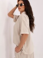 Short sleeve shirt model 226019 Italy Moda - Image 2