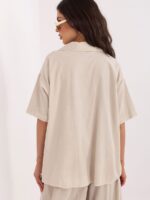 Short sleeve shirt model 226019 Italy Moda - Image 3