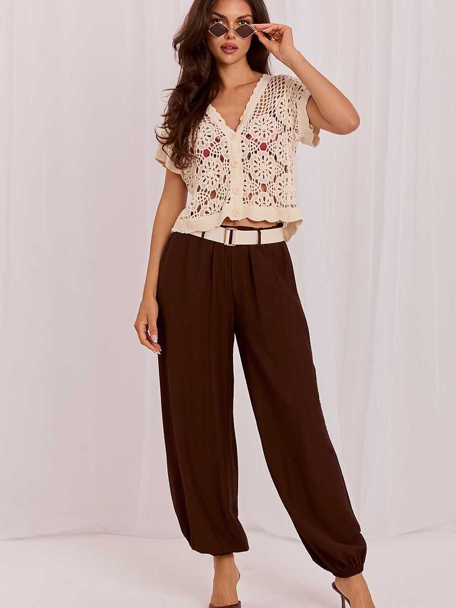 custom900x1200_1129937.jpg Women trousers model 229382 Rue Paris - Image 1