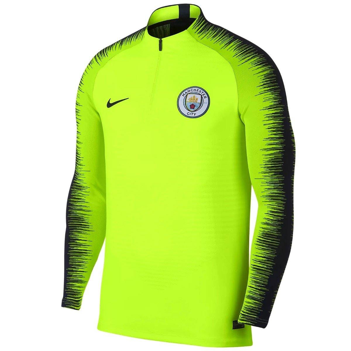 Manchester City FC fluo Vaporknit Technical Soccer Tracksuit 2019 - Nike - Image 3