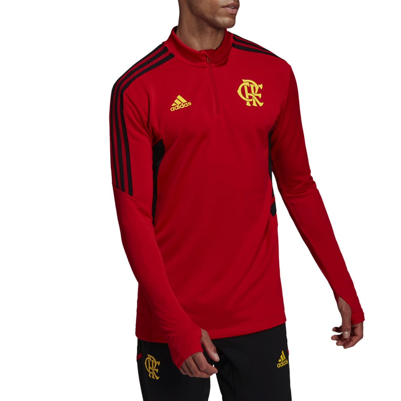 CR Flamengo training technical Soccer tracksuit 2022/23 - Adidas - Image 2