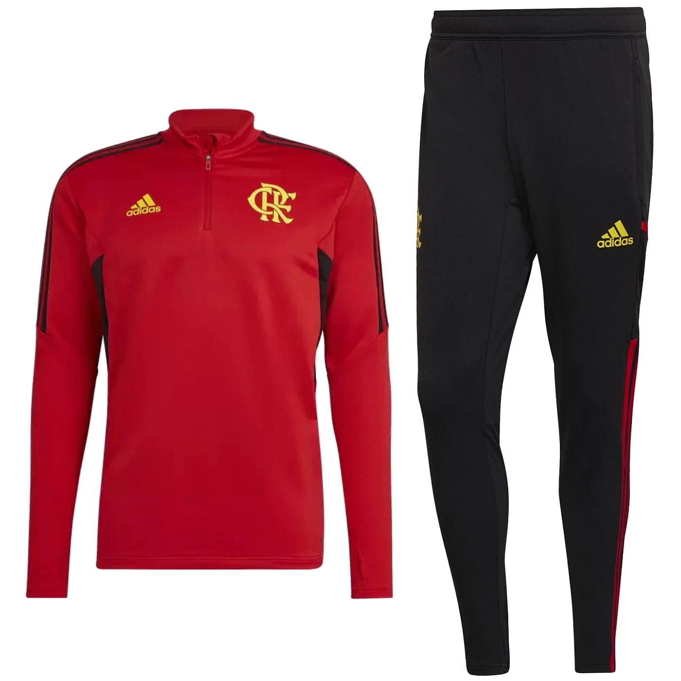 CR Flamengo training technical Soccer tracksuit 2022/23 - Adidas - Image 1