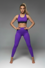 RAINY - LILA magas derekú fitness leggings - Image 2
