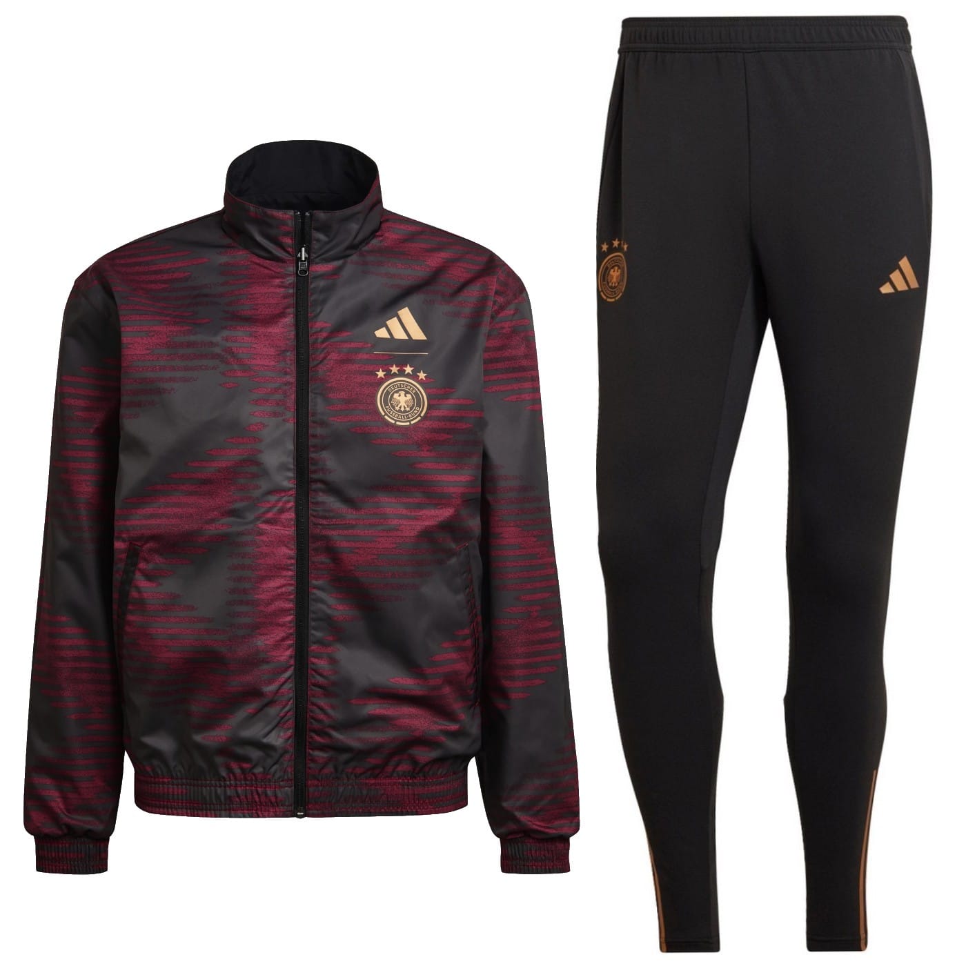 Germany pre-match presentation Soccer tracksuit 2022/23 - Adidas - Image 2