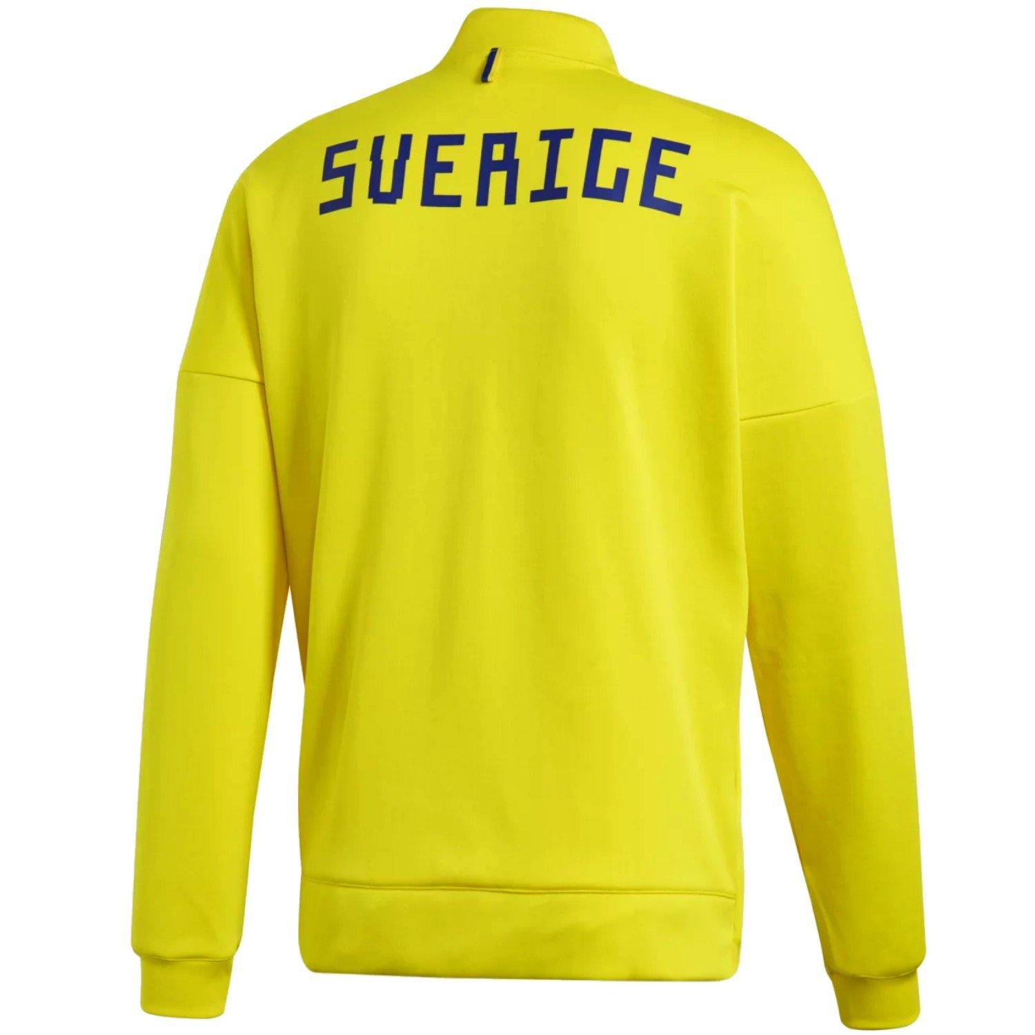 Sweden soccer Anthem presentation jacket 2018/19 - Adidas - Image 2