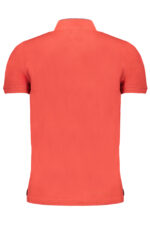GIAN MARCO VENTURI MEN'S RED SHORT SLEEVED POLO SHIRT - Image 2