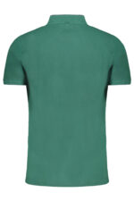 GIAN MARCO VENTURI GREEN MEN'S SHORT SLEEVED POLO SHIRT - Image 2