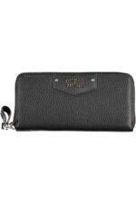 GUESS JEANS WOMEN'S WALLET BLACK