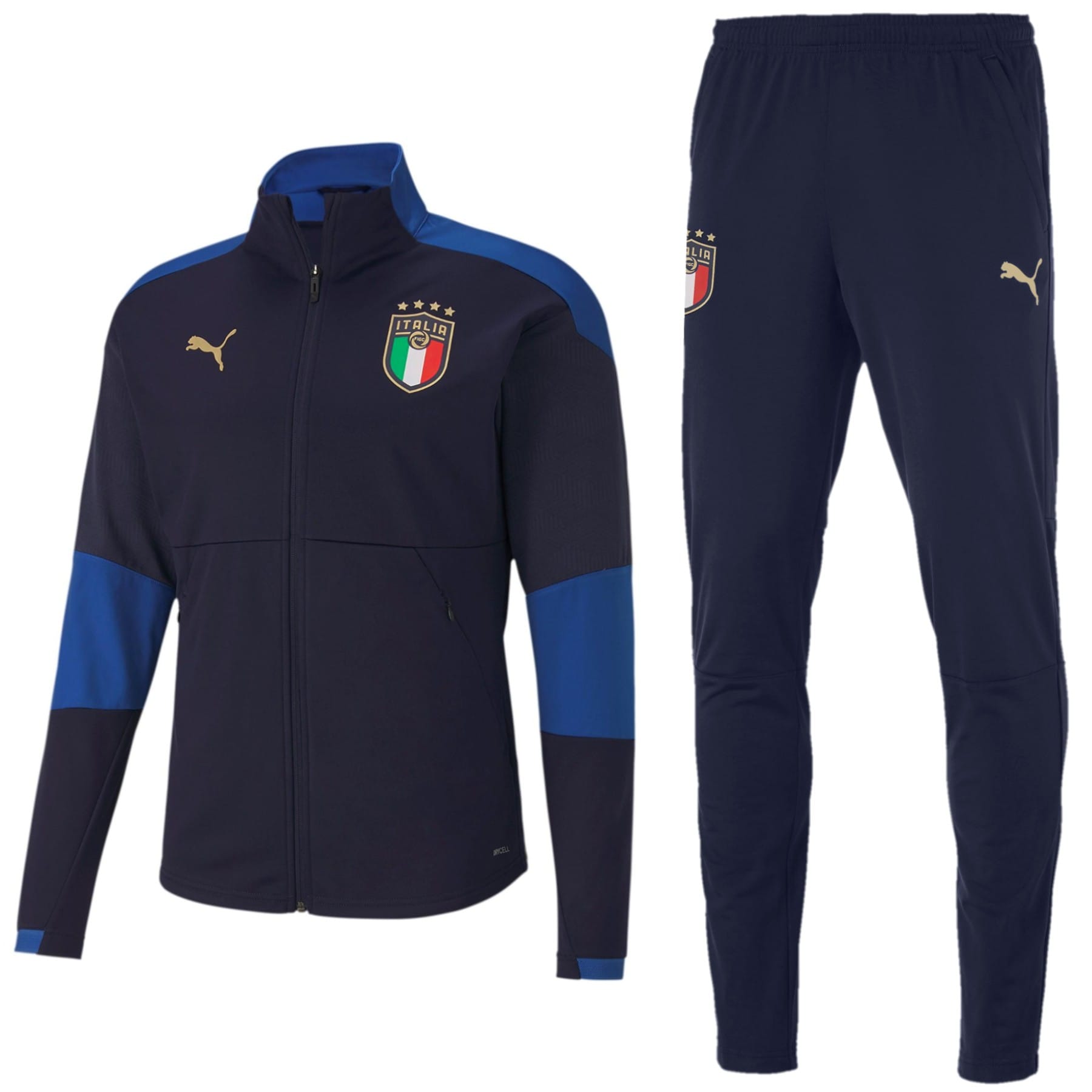 italy_euro_2021_soccer_training_presentation_suit_tracksuit_puma_italia_figc_soccer_football_chandal_entreno_bench_pes_navy_tuta_allenamento_trainingsanzug_italien_survetement.jpg Italy national team navy training Soccer tracksuit 2020/21 - Puma - Image 1