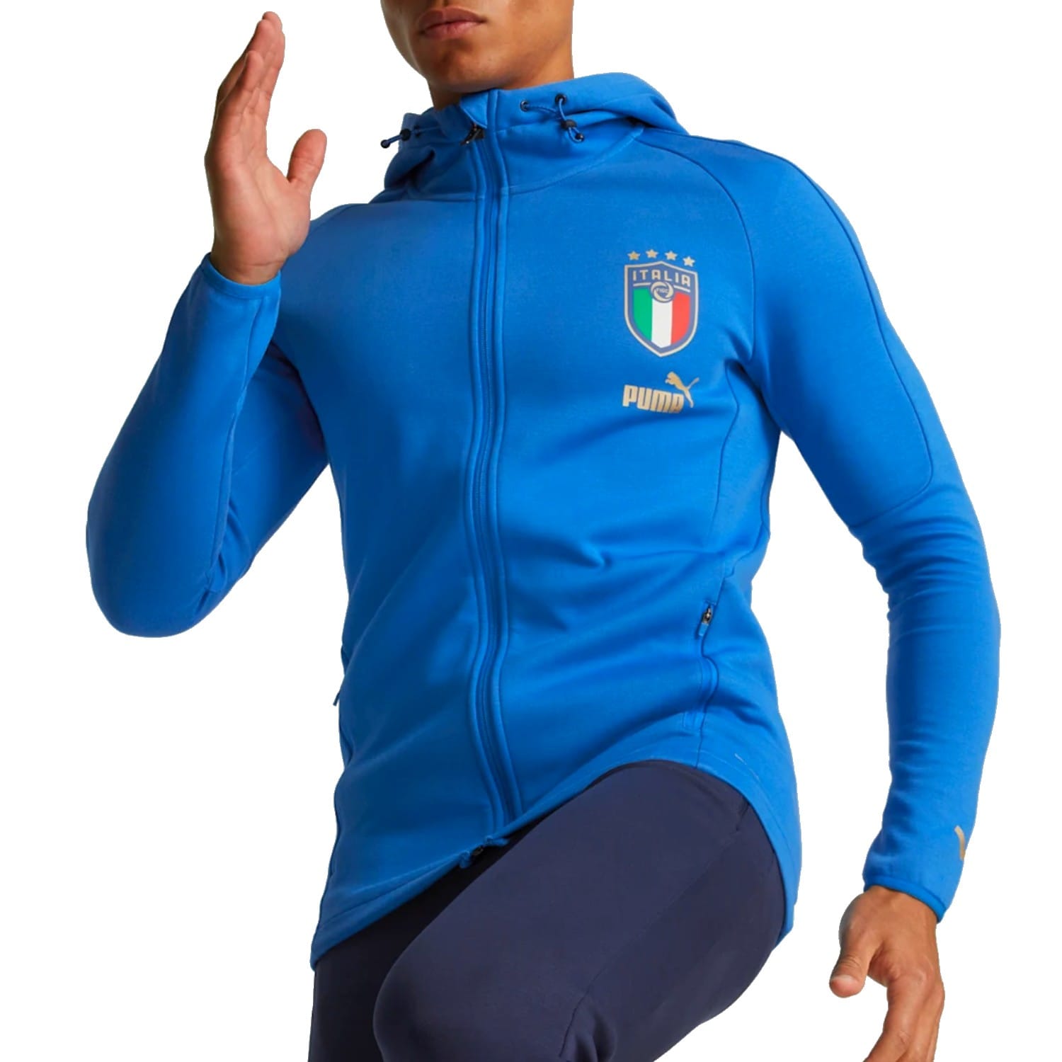 Italy Casual presentation Soccer tracksuit 2022/23 - Puma - Image 3