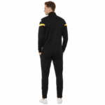 Dalcito premium Tracksuit Italian Slim-Fit Training/Casual Set - Black/Yellow - Kappa - Image 3