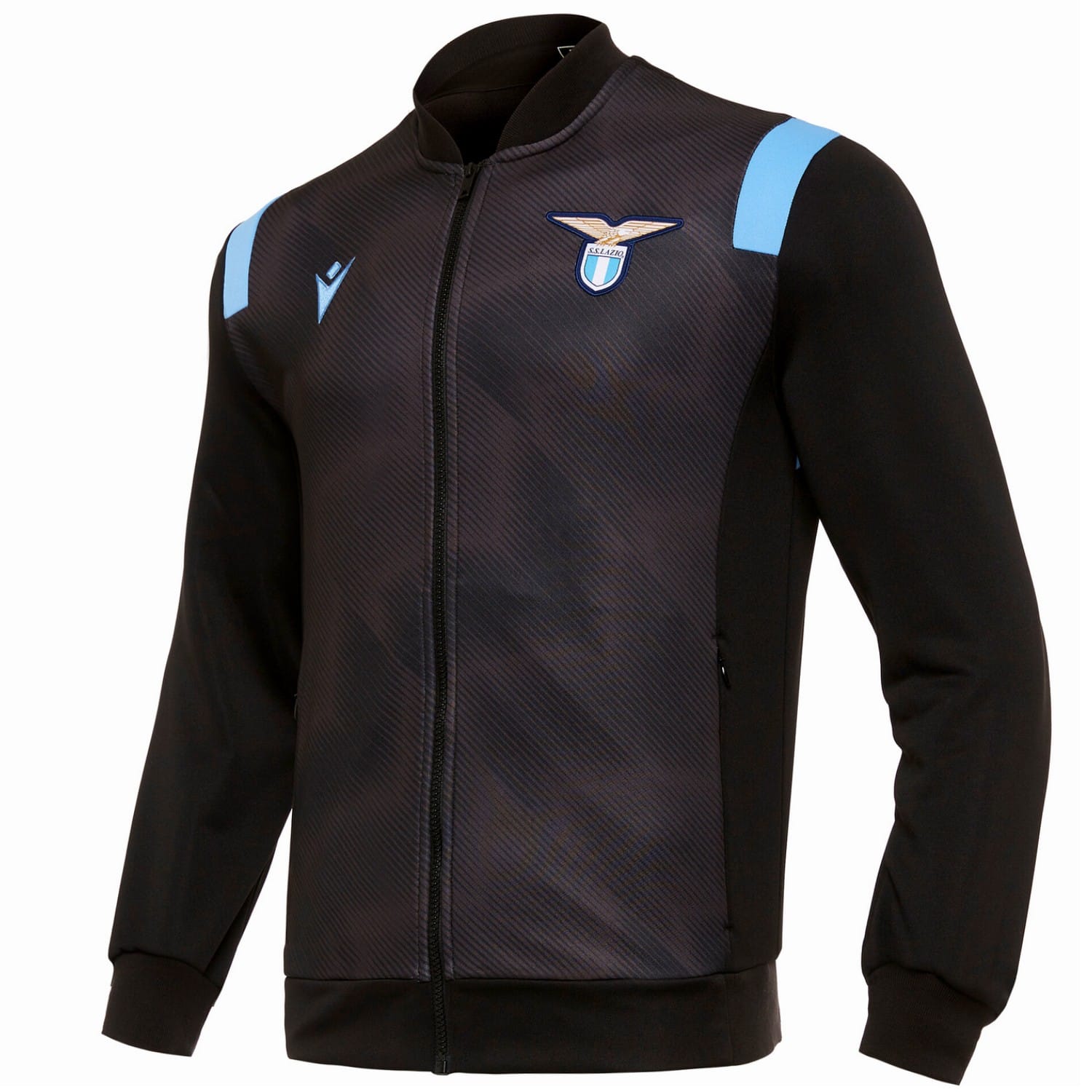 Lazio soccer pre-match presentation jacket 2021 - Macron - Image 1